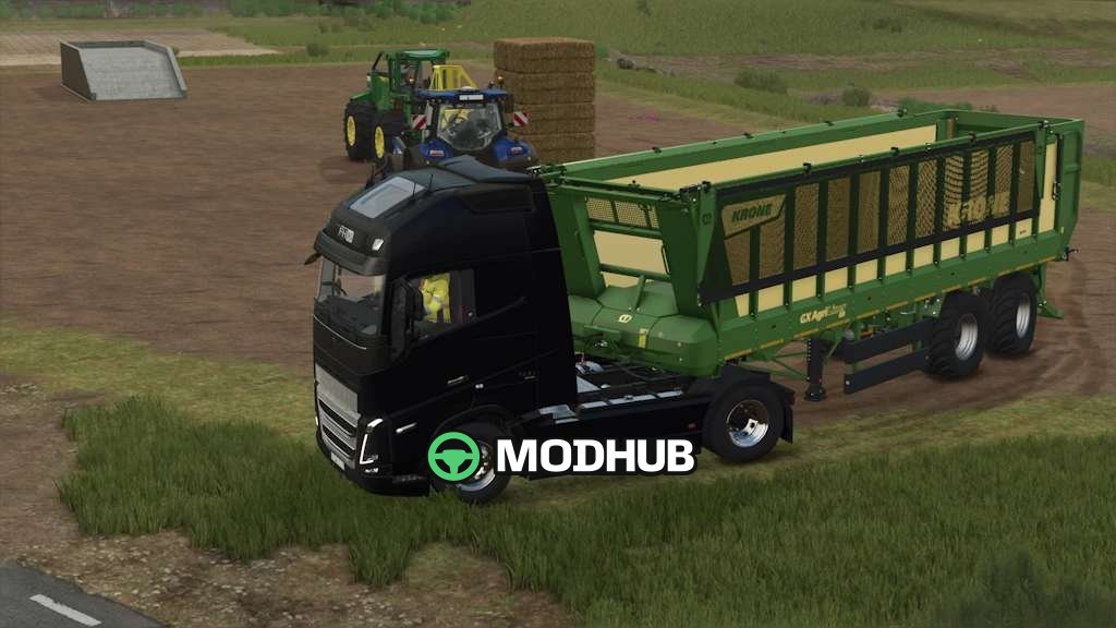 Причіп GX AgriLiner 520 Rust Edition v1.5 для FS25
