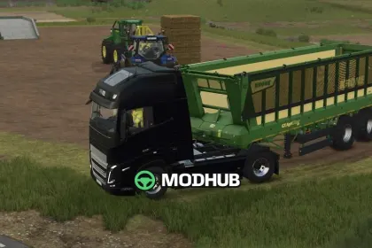 Причіп GX AgriLiner 520 Rust Edition v1.5 для FS25 — 2