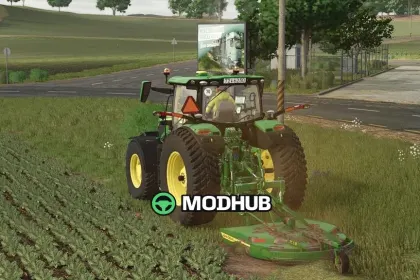 Косарка John Deere RC6M Brush Cutter Rust Edition v1.3 для FS25