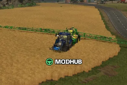 Обприскувач John Deere Precision Farming Sprayers v2.0 для FS25 — 2
