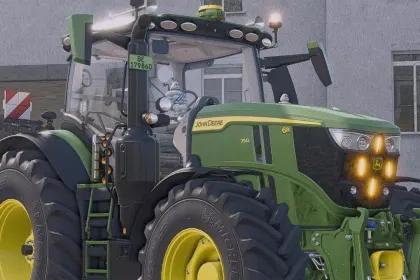 Ефективний Трактор John Deere 6R Edit — Реалістичний Тюнінг для Farming Simulator 25 — 2