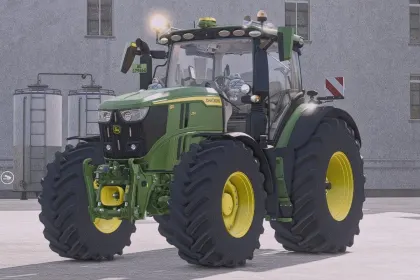 Ефективний Трактор John Deere 6R Edit — Реалістичний Тюнінг для Farming Simulator 25 — 3