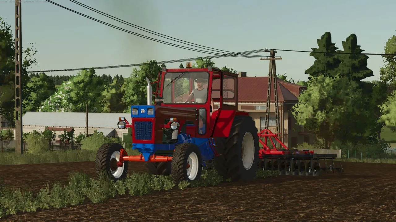 Легендарний Румунський Трактор U650 SAVIEM — 120 к.с. та Interactive Control для FS25