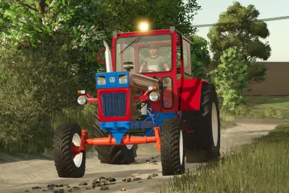 Легендарний Румунський Трактор U650 SAVIEM — 120 к.с. та Interactive Control для FS25 — 2