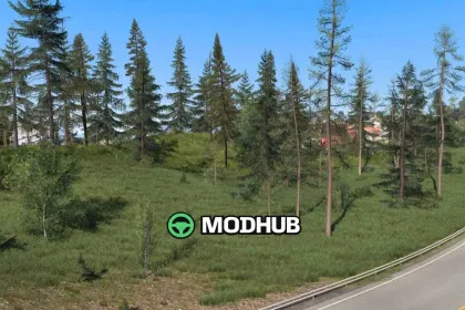 Tree Improved Addons Low Saturation v1.0 für ETS2