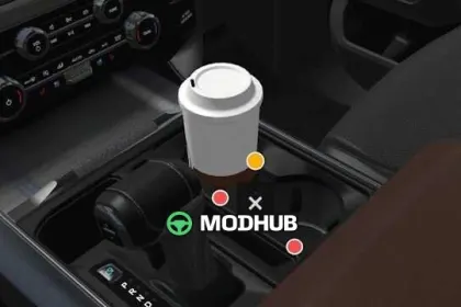 Слот для тримача чашки для Road Trip v1.0 для ATS
