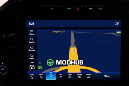Доповнення для навігатора DLC Car v1.61 для ATS