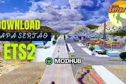 Карта Sertao 1.61 для ETS2