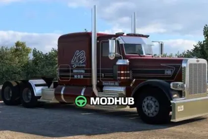 Скін K3 Ashcroft Trucking для SCS 389 v1.0 ATS