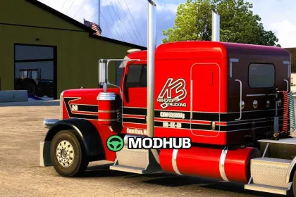 Скін K3 Ashcroft Trucking для SCS 389 v1.0 ATS — 2
