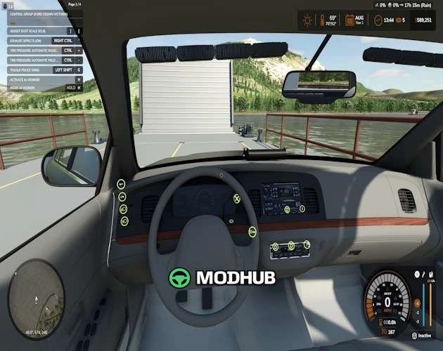 Автомобіль Ford Crown Victoria Police Pack v1.0 для FS25
