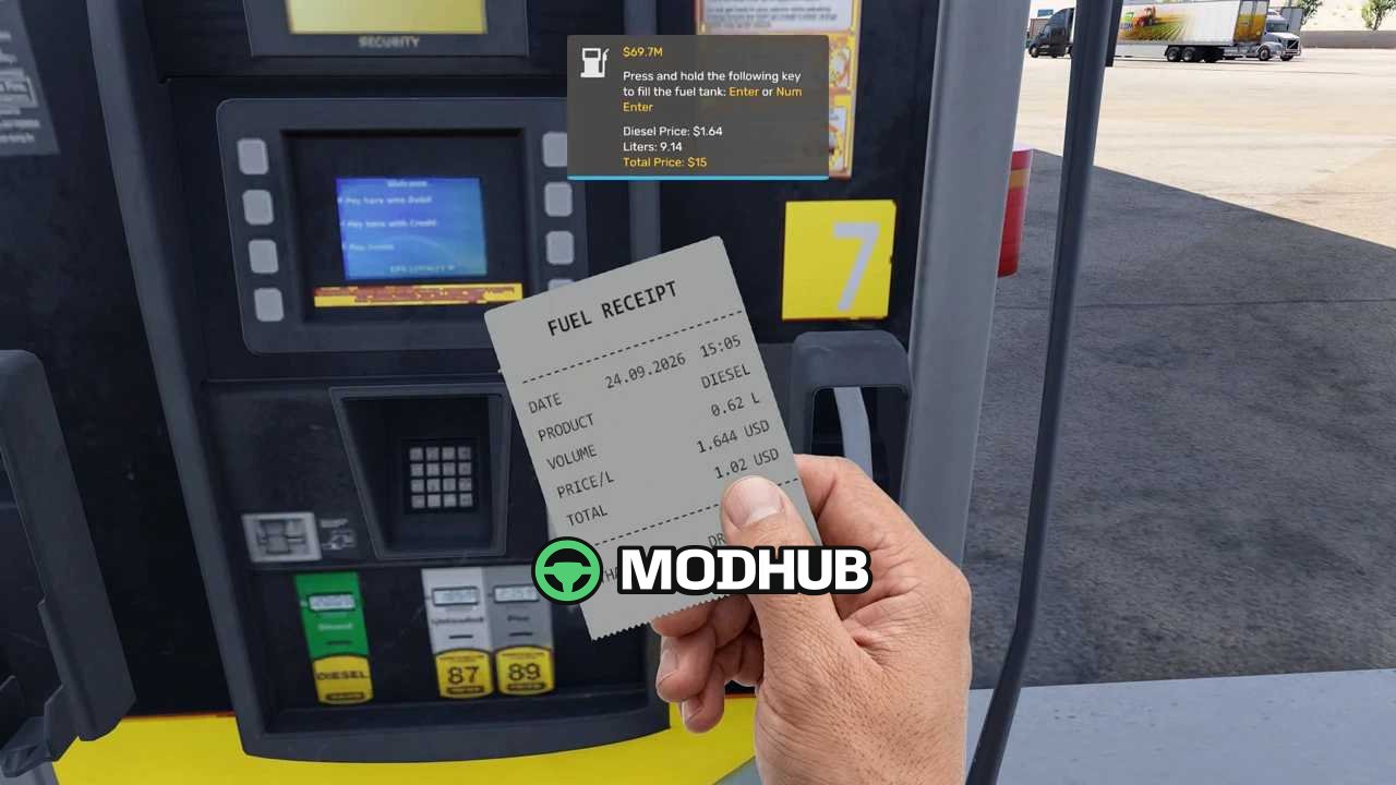 Плагін TM Real Walk v1.0 1.61 для ETS2