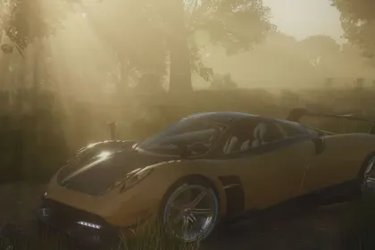 Legendary Supercar Pagani Huayra BC 2016 — Maximum Speed in Farming Simulator 25 — 1