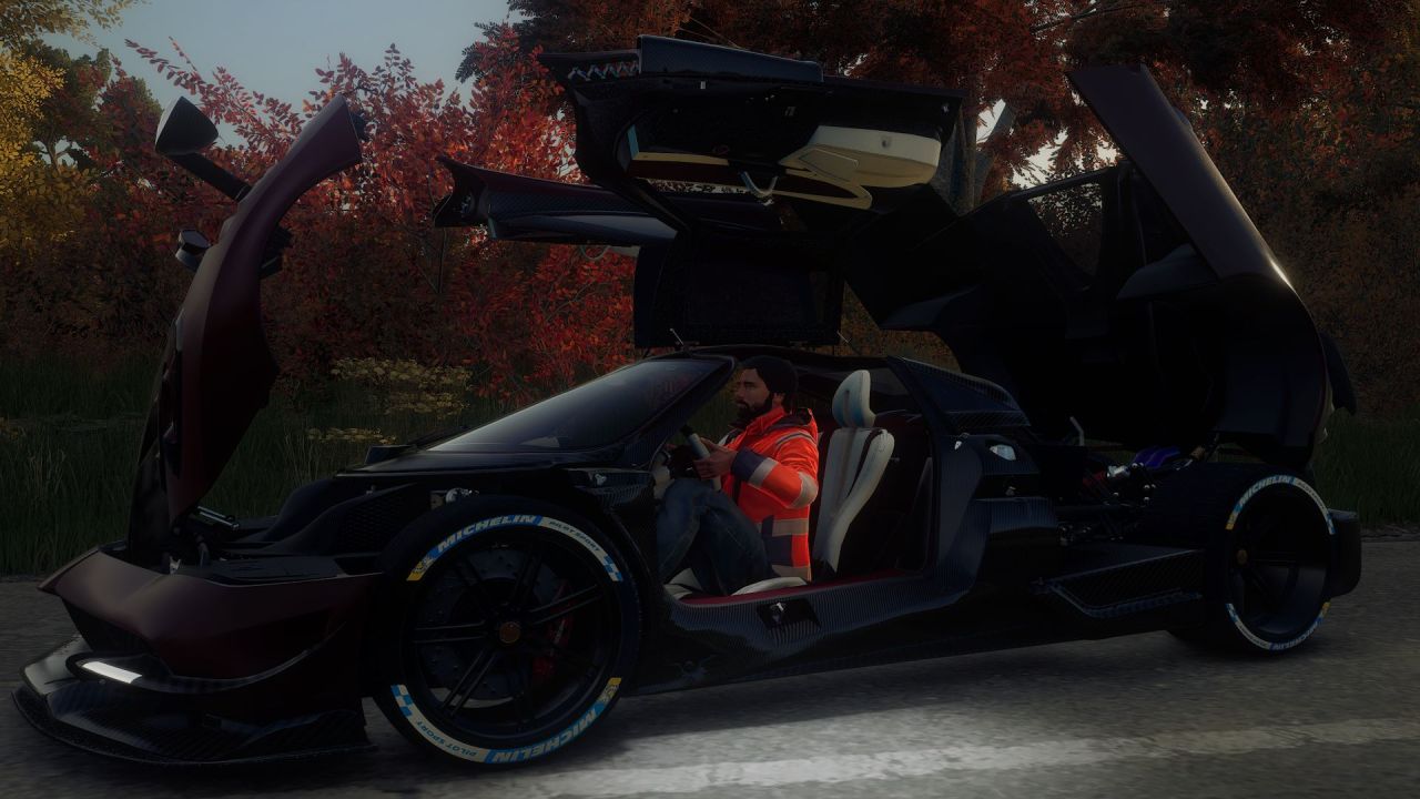 Legendary Supercar Pagani Huayra BC 2016 — Maximum Speed in Farming Simulator 25