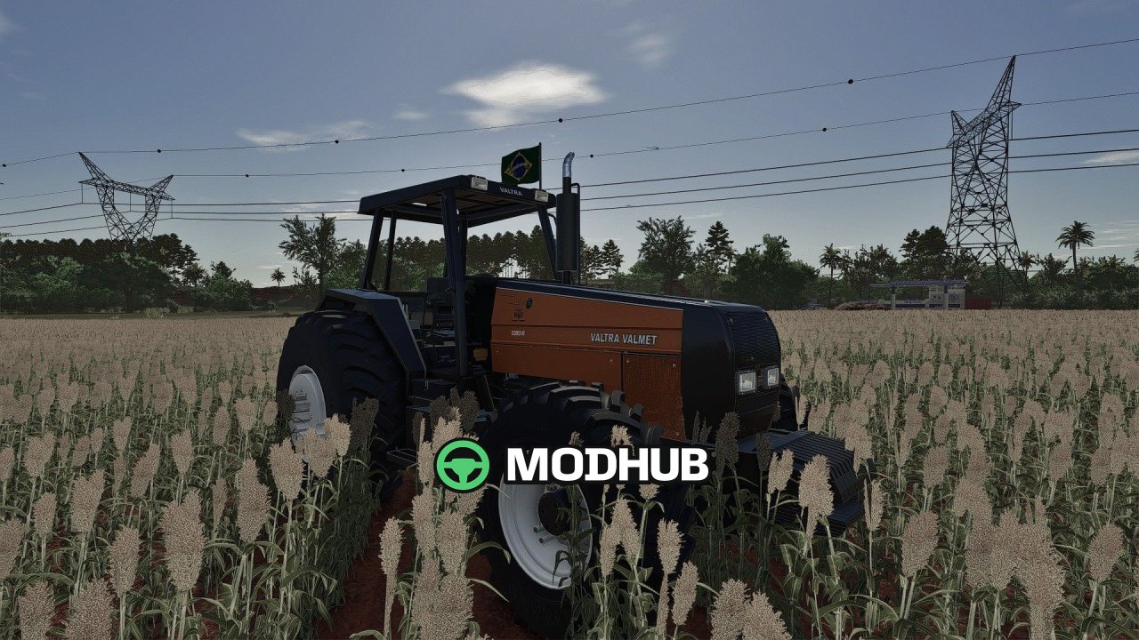 Трактор Valtra 80 Series V1.1 для FS25