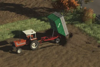 Ефективний Handcrafted Trailer Pack — Саморобні Самоскиди 10 000–12 000 л для FS25 — 1