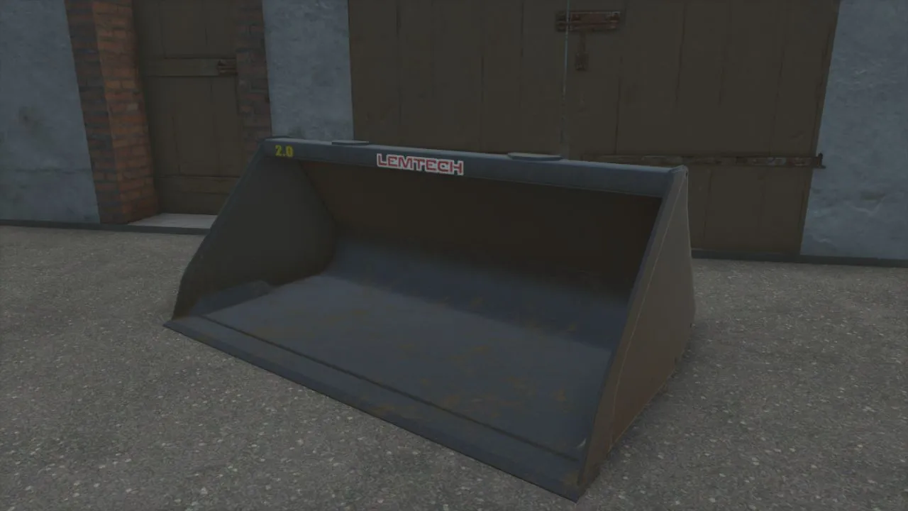 Efektywny Kubeł Lemtech Shovel 20 na 1000L do Farming Simulator 25