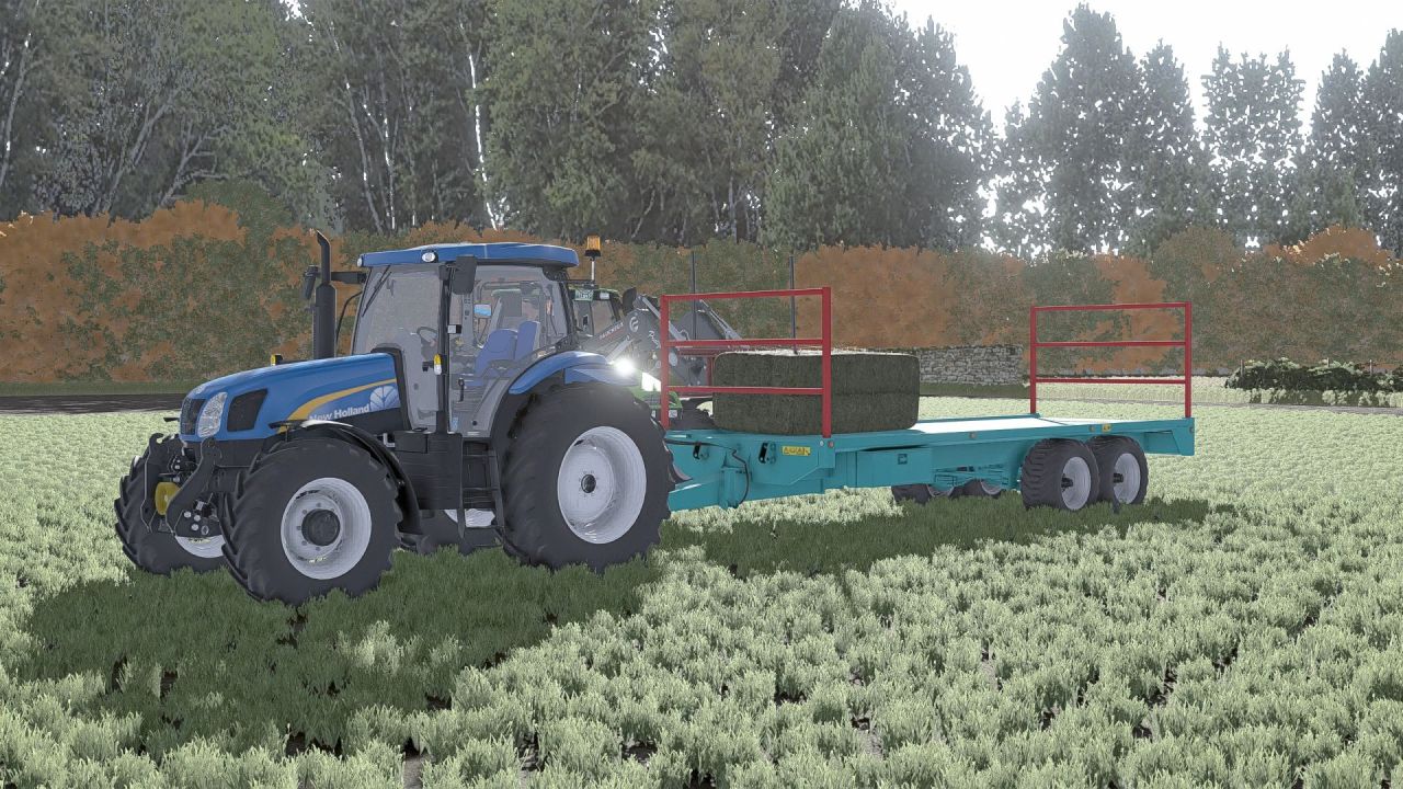 Причіп-платформа Lair Bale Trailer Pack для Farming Simulator 25