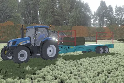 Причіп-платформа Lair Bale Trailer Pack для Farming Simulator 25 — 3