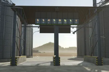 Neuer John Deere Getreidesilo mit Füllstandsanzeige für Farming Simulator 25 — 2