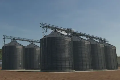 Neuer John Deere Getreidesilo mit Füllstandsanzeige für Farming Simulator 25 — 3