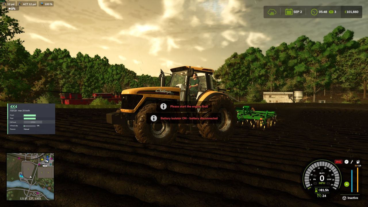 Ізолятор акумулятора ADS для Advanced Damage System для Farming Simulator 25