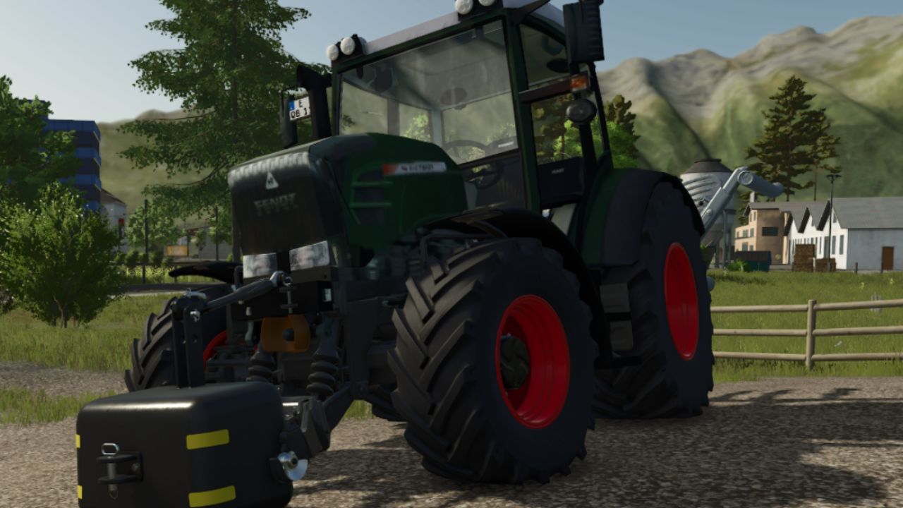 Efektywny Traktor Fendt Vario 200 — Zwinny Pomocnik dla Farming Simulator 25