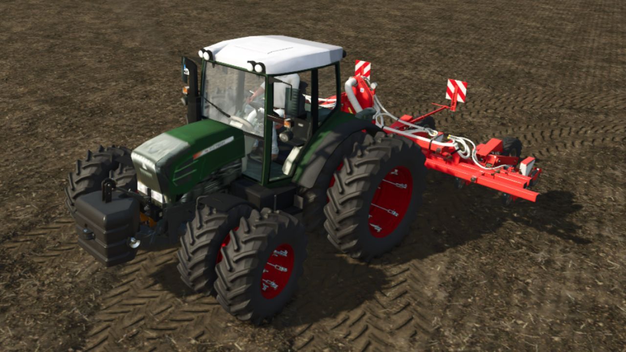 Efficient Tractor Fendt Vario 200 — Maneuverable Assistant for Farming Simulator 25 - Screenshots