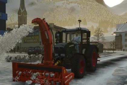 Ефективний Трактор Fendt Vario 200 — Маневрений Помічник для Farming Simulator 25 — 5