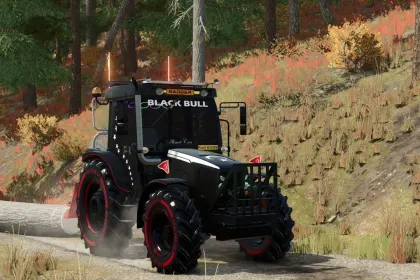Трактор TÜMOSAN 8110 Blac Bull для Farming Simulator 25
