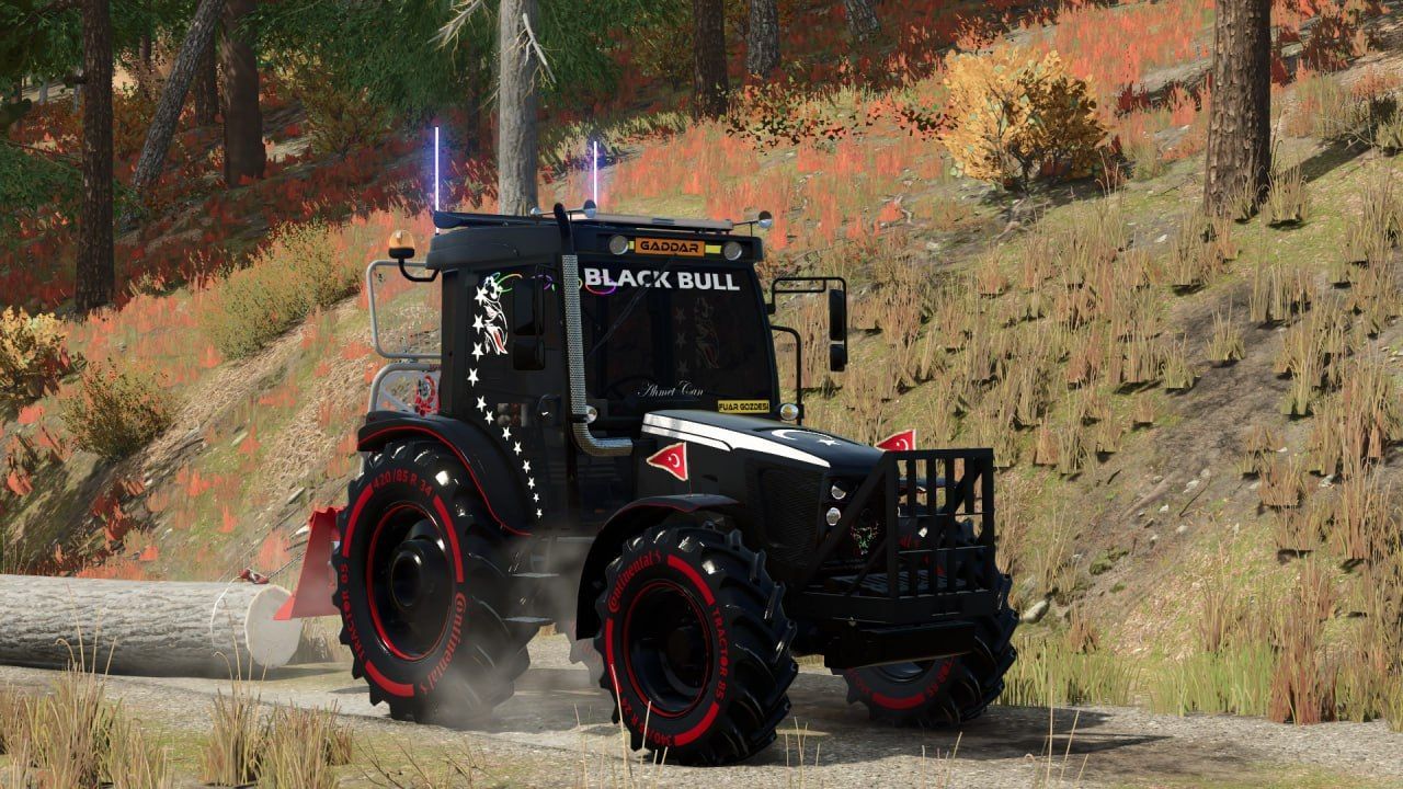 Tractor TÜMOSAN 8110 Blac Bull for Farming Simulator 25