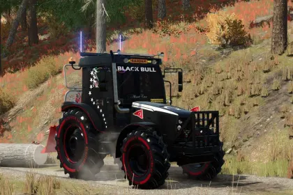 Tractor TÜMOSAN 8110 Blac Bull for Farming Simulator 25 — 2