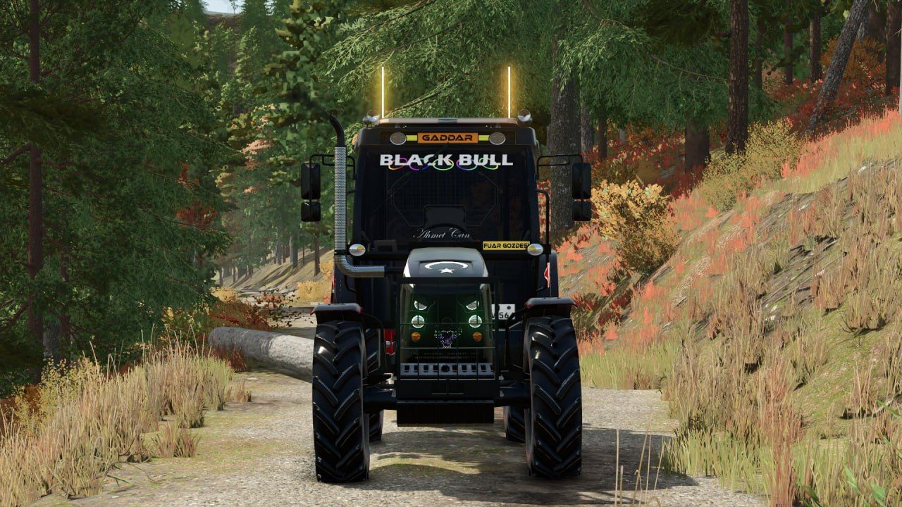 Tractor TÜMOSAN 8110 Blac Bull for Farming Simulator 25