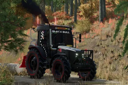 Tractor TÜMOSAN 8110 Blac Bull for Farming Simulator 25 — 5