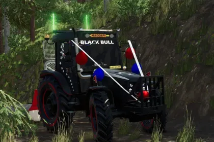 Tractor TÜMOSAN 8110 Blac Bull for Farming Simulator 25 — 6