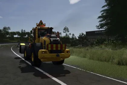 Навантажувач Volvo L90H для Farming Simulator 25