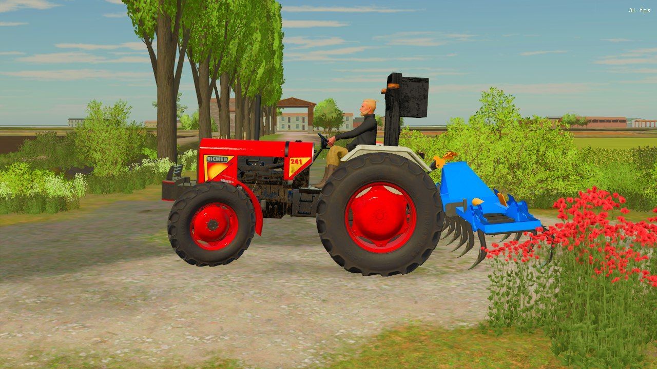 Трактор EICHER 241 4x4 для Farming Simulator 25
