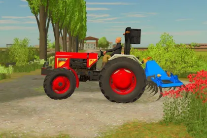 Трактор EICHER 241 4x4 для Farming Simulator 25 — 3