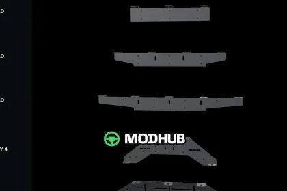 Кронштейни для додаткових фар (Prefab) V1.0.2 для FS25