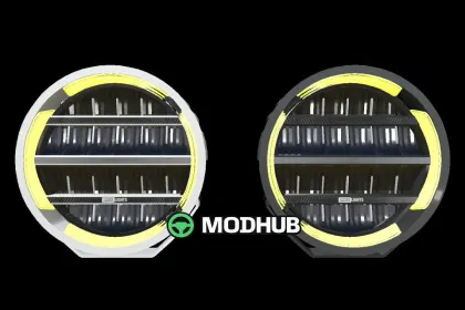 Світлодіодні лампи BriodLights Olympus 9 (Prefab) для FS25 — 2