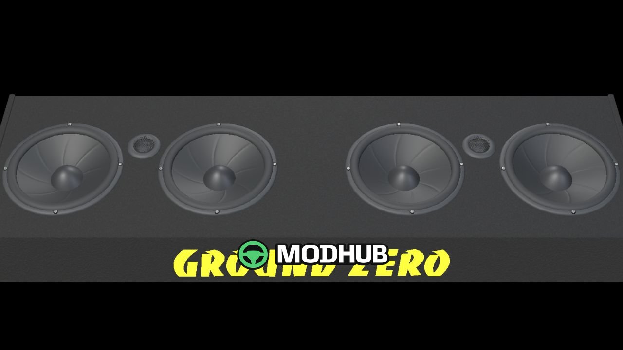 Автомобільна акустика Ground Zero GZIB 2.165-TT20 (Prefab) для FS25