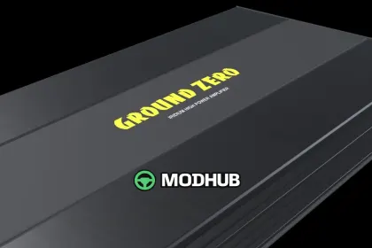 Підсилювач Ground Zero GZIA 1.1500D (Prefab) для FS25 — 2