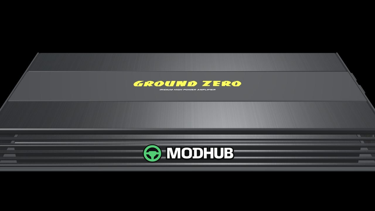 Підсилювач Ground Zero GZIA 1.1500D (Prefab) для FS25
