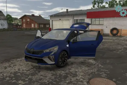 Автомобіль Renault Clio 2024 для Farming Simulator 25