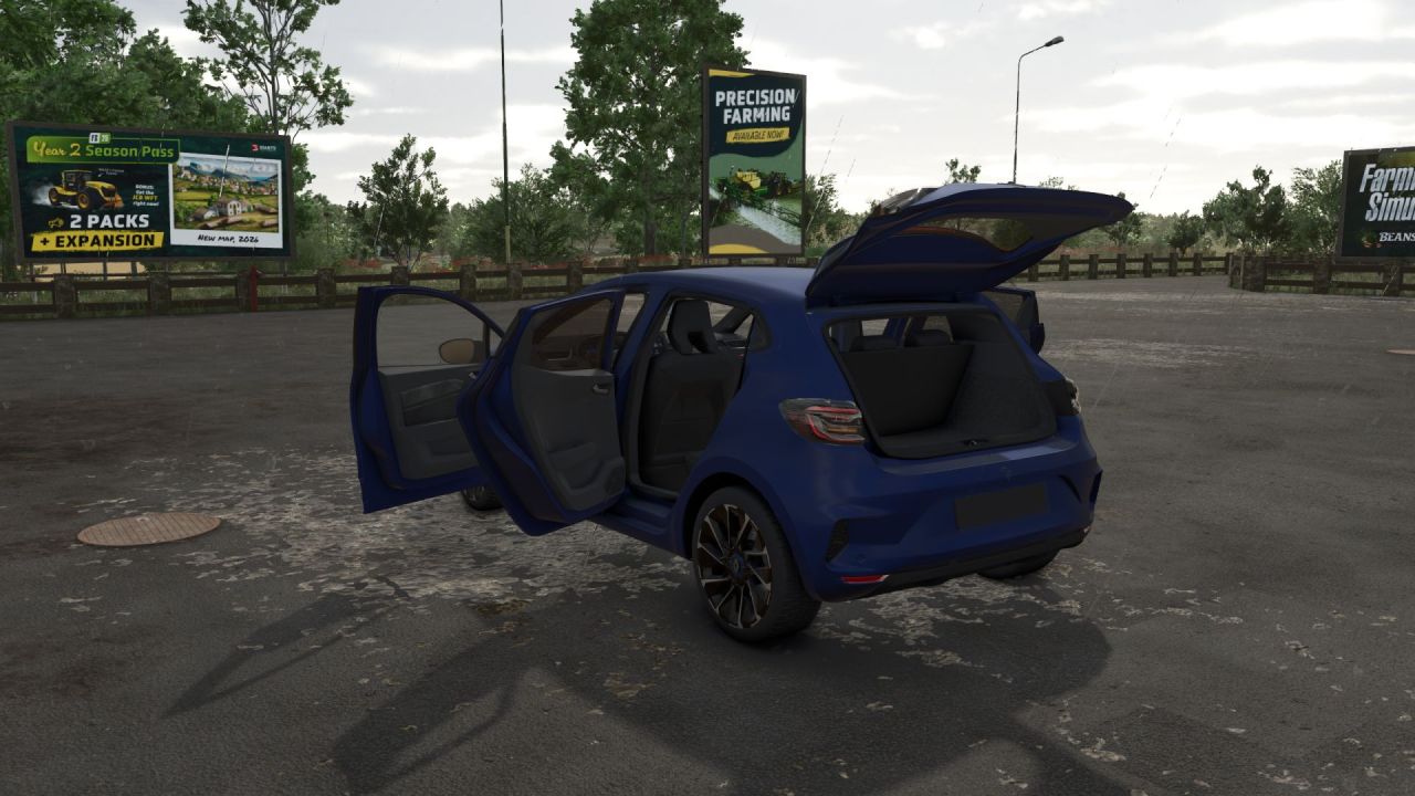 Автомобіль Renault Clio 2024 для Farming Simulator 25