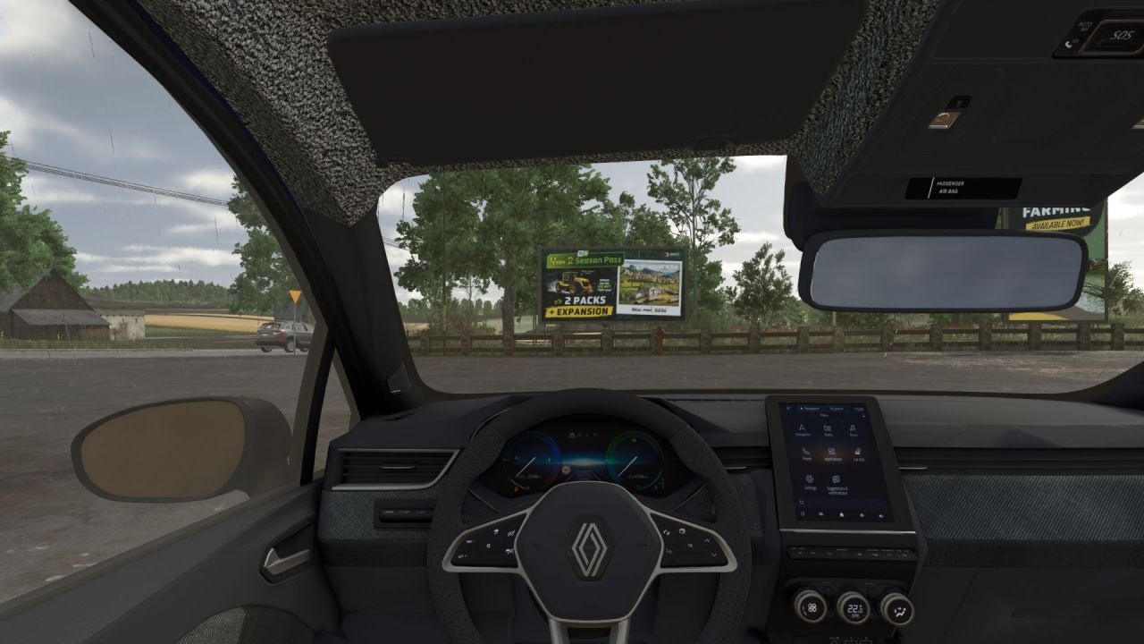Автомобіль Renault Clio 2024 для Farming Simulator 25