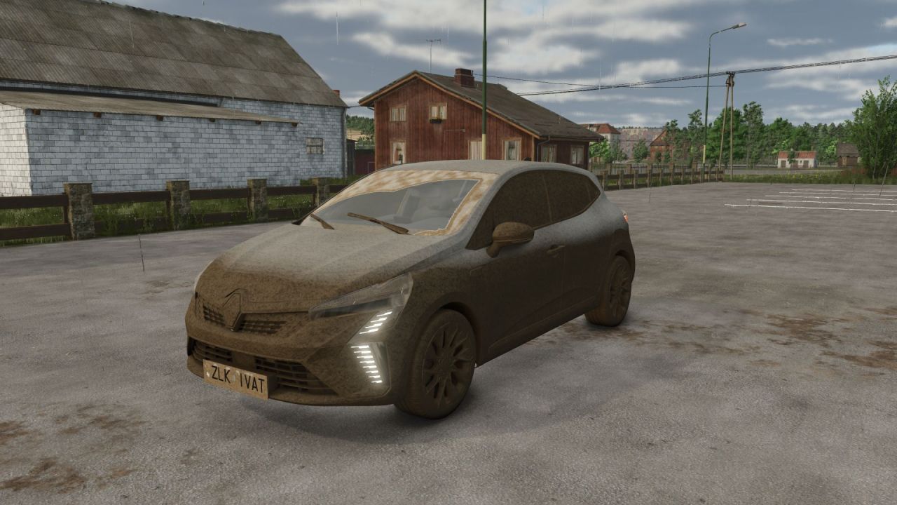 Автомобіль Renault Clio 2024 для Farming Simulator 25