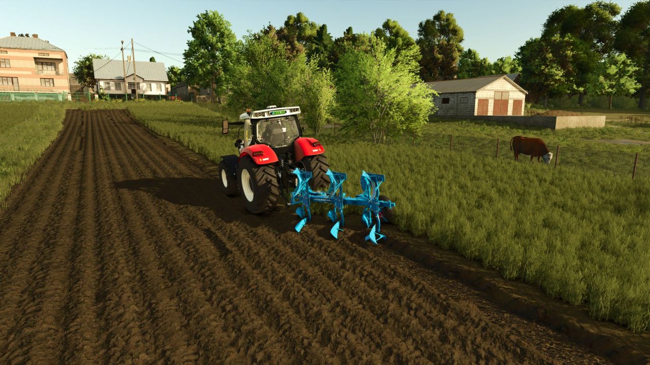 Плуг Lemken Juwel 6 MV 3 для Farming Simulator 25