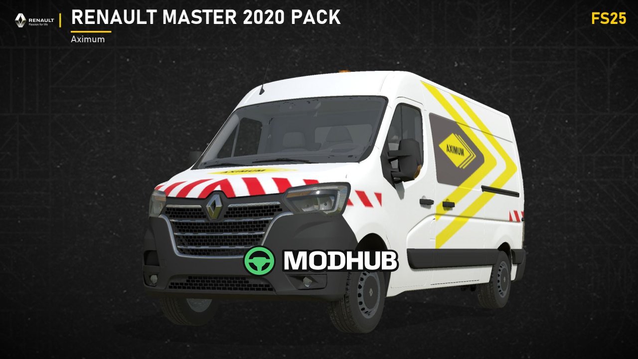 Фургон Renault Master 2020 Pack для FS25