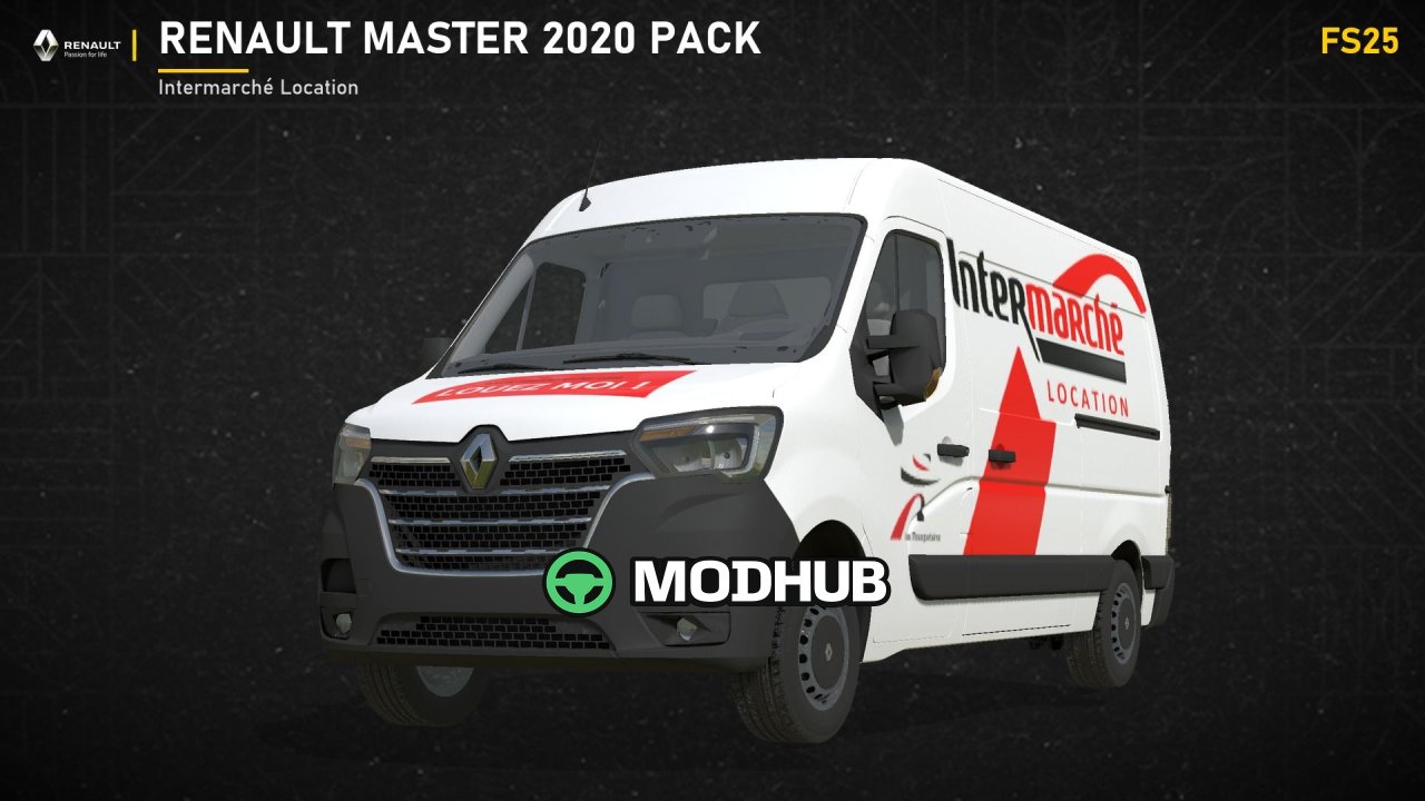 Фургон Renault Master 2020 Pack для FS25